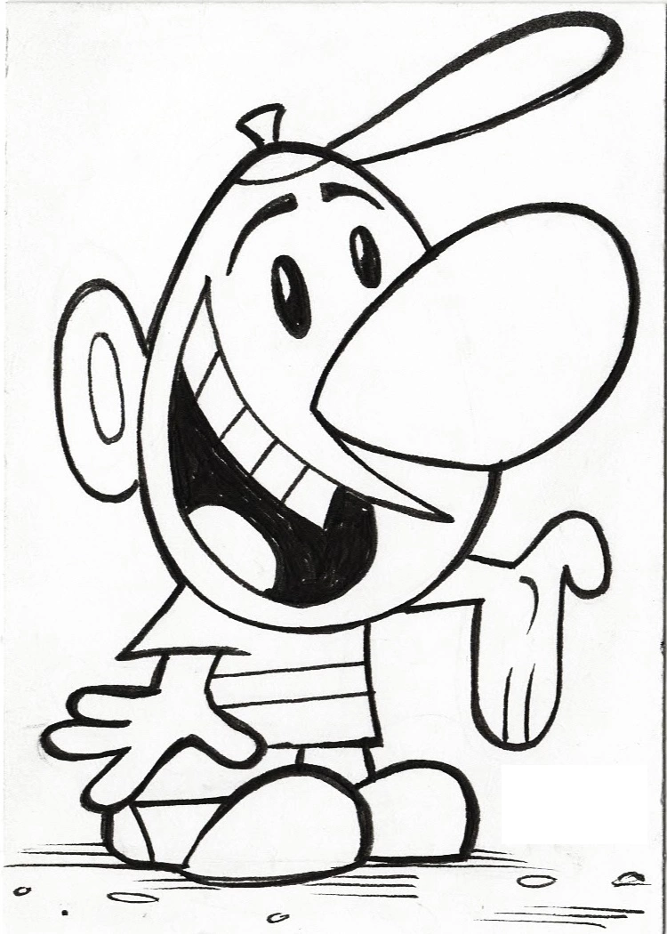 Coloring book talking Billy